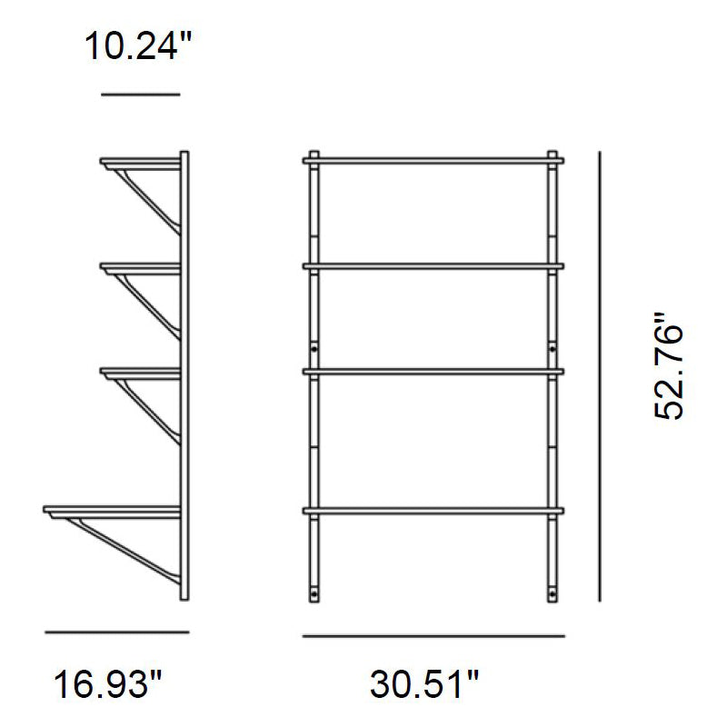BM29 1-Wide Shelf with Desk