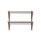 BM29 1-Wide Shelf  option Walnut Lacquered