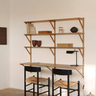 BM29 2-Wide Shelf with Desk