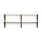 BM29 2-Wide Shelf  option Walnut Lacquered