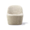 Gomo Lounge Chair  option Sheepskin Moonlight