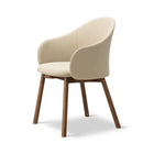 Gomo Wood Base Dining Armchair