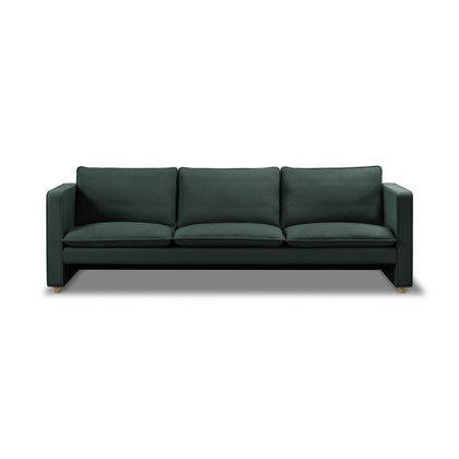 ^_^ 　NOANA sofa 3seater Nora 73 Inch 3-Seater Sofa Couch Hand-Stitched Cushion