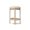 Pioneer Bar and Counter Stool  option Zero 0001 / Oak Lacquered
