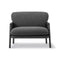 Savannah Club Chair  option Hallingdal 180 / Max 98 Black Leather / Black Lacquered
