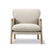 Savannah Lounge Chair Petite  option Grand Linen / Grand Linen / Oak Light Oiled