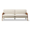 Savannah Sofa  option Hallingdal 200 / Max 95 Cognac Leather / Oak Light Oiled
