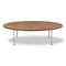 Wegner Ox Coffee Table  option Walnut Oiled