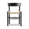 Mogensen J39 Chair  option Natural Paper Cord/Oak Black Lacquered