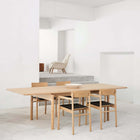 Post Upholstered Dining Armchair