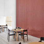 Post Upholstered Dining Armchair