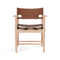 Spanish Dining Armchair  option Oak Light Oiled