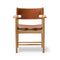 Spanish Dining Armchair  option Oak Oiled