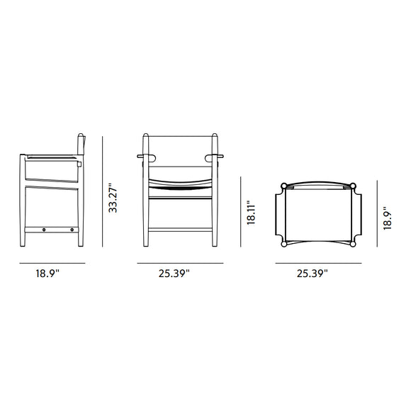 Spanish Dining Armchair
