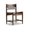 Spanish Dining Chair  option Dark Brown Saddle Leather