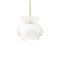 Fantine Chandelier  option White Frosted