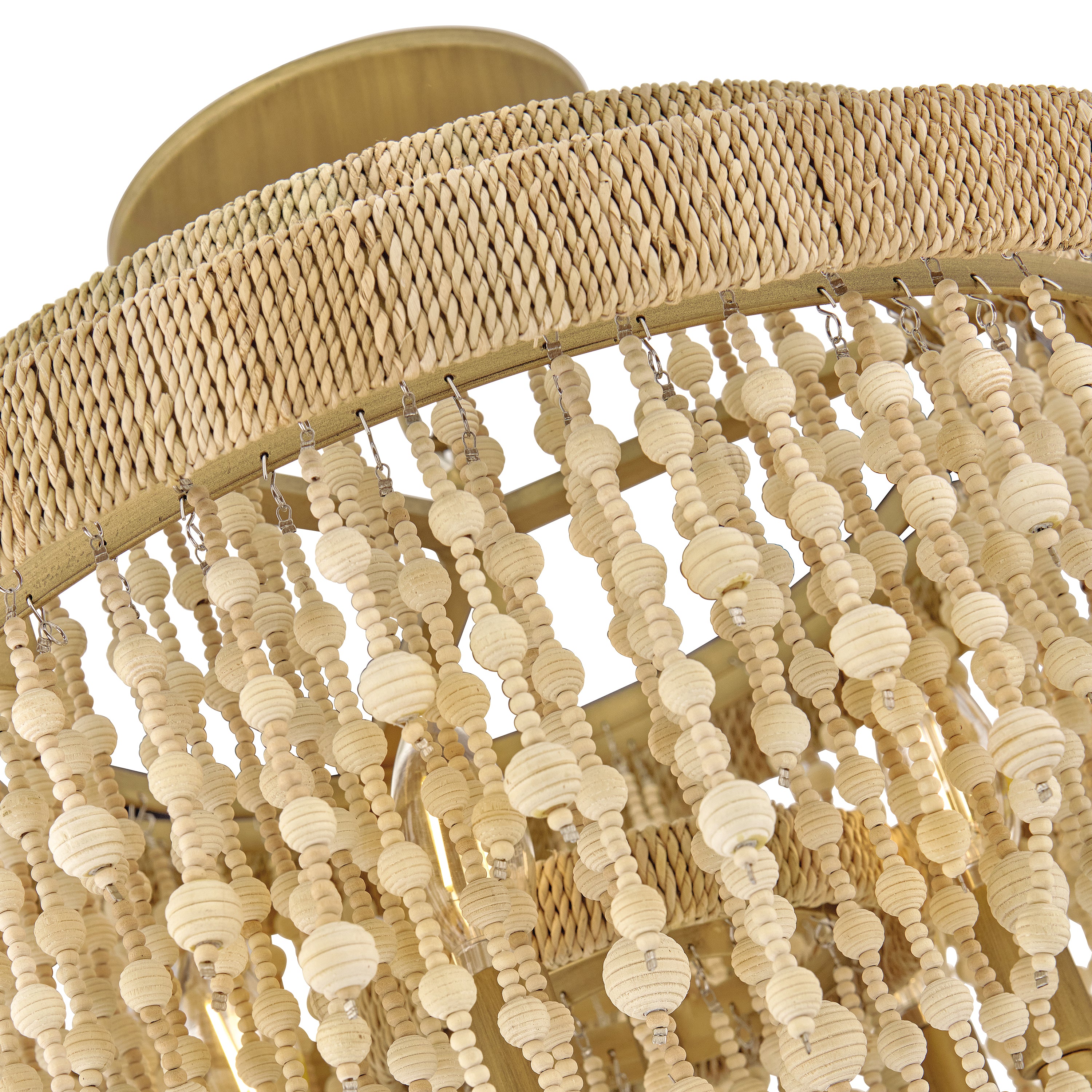 Fredrick Ramond Freya Semi Flush Mount - Thumbnail 3