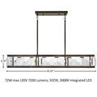 Jolie Linear Chandelier