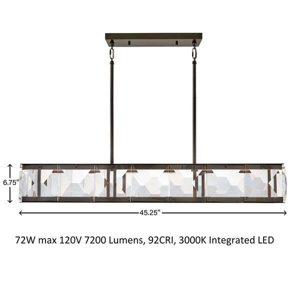 Jolie Linear Chandelier