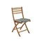 Selandia Outdoor Chair  option Light Apricot / Dark Green Stripe