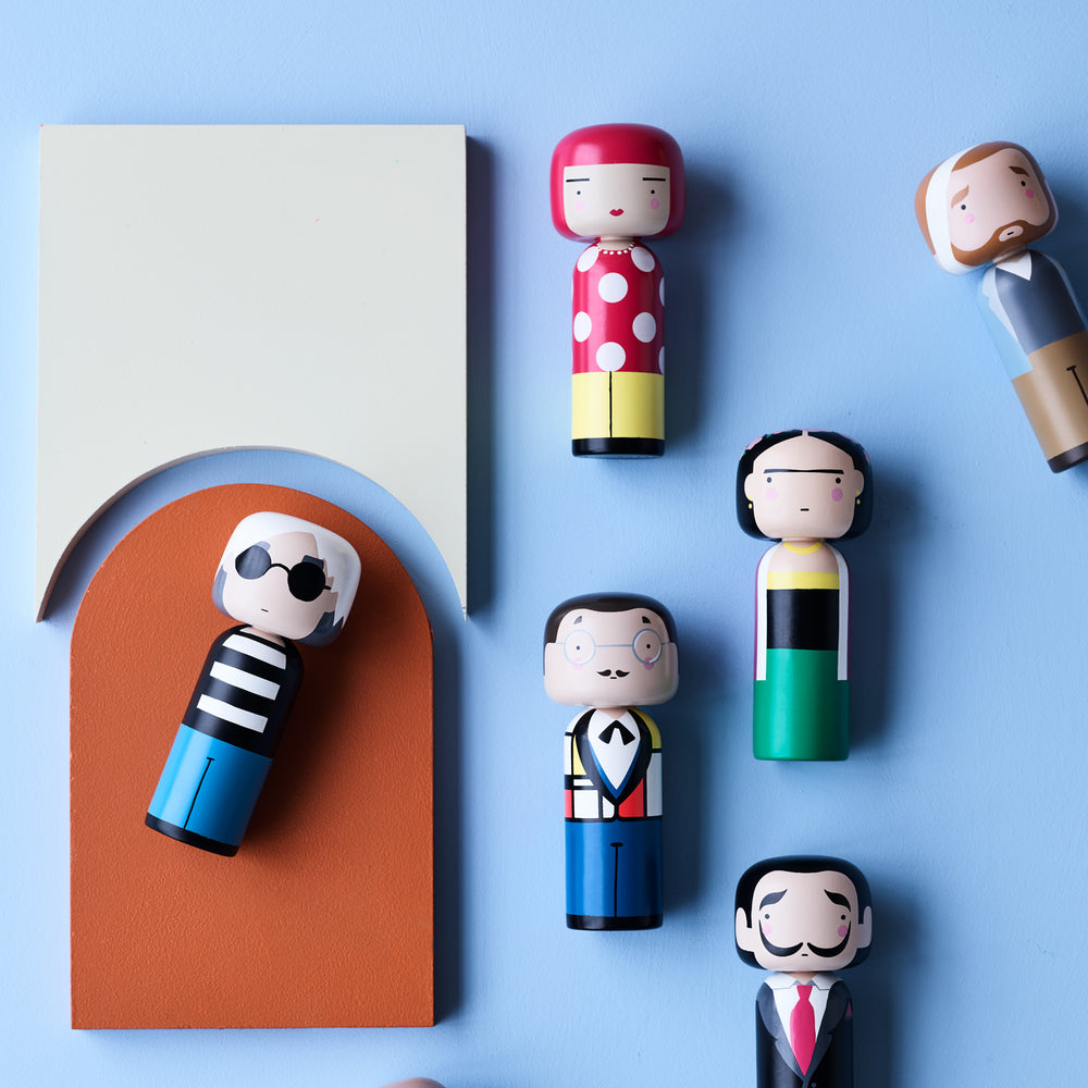 Frida Kokeshi Doll