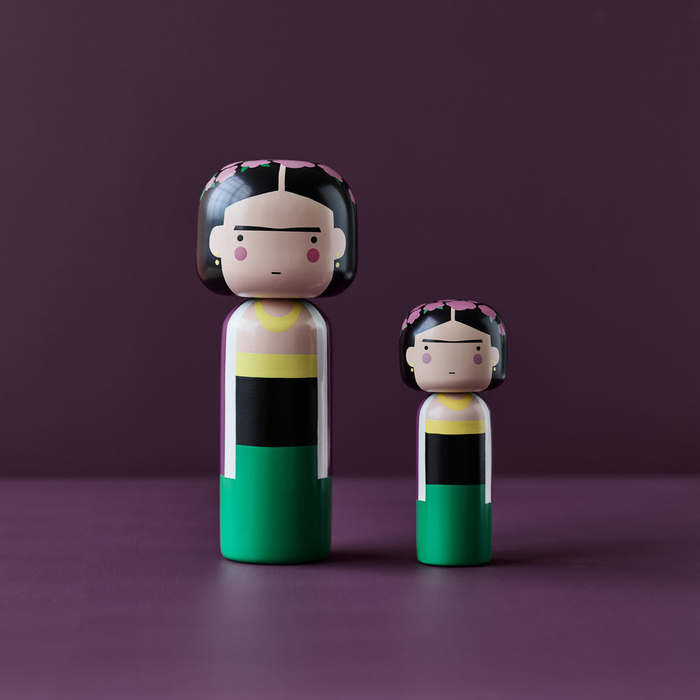 Frida Kokeshi Doll