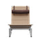 PK24 Wicker Lounge Chair  option Embrace / Chocolate