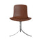 PK9 Leather Dining Chair  option Aura / Cognac