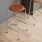 High Dot Upholstered Stool