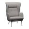 Rho Lounge Chair  option Metal Leg