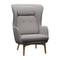 Rho Lounge Chair  option Wood Leg