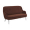 Fri 2-Seater Sofa with Metal Legs  option Christianshavn 1134 / Christianshavn 1134