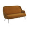 Fri 2-Seater Sofa with Metal Legs  option Remix 422 / Vidar 472