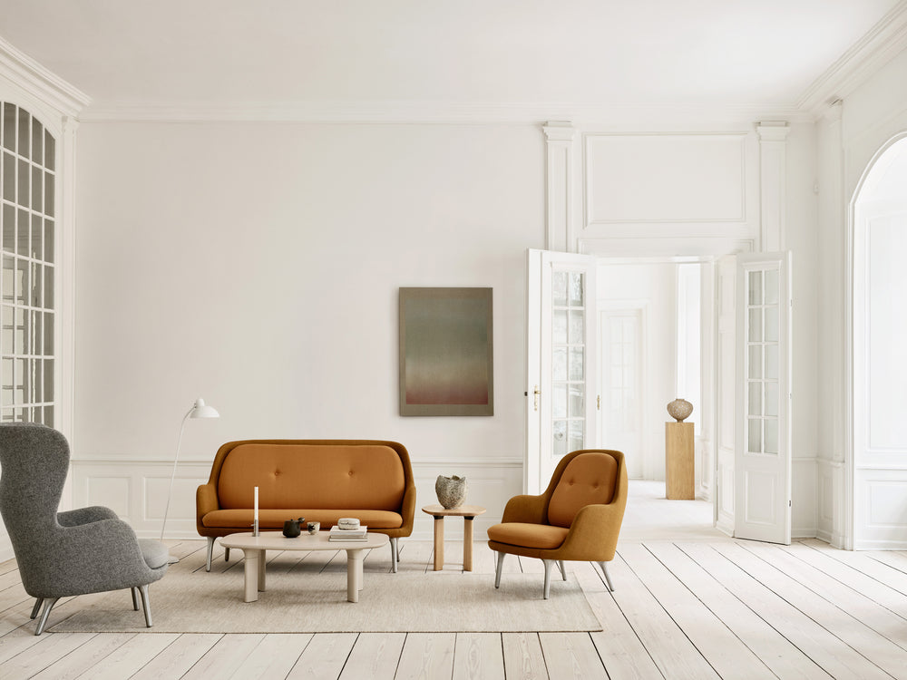 Fri 2-Seater Sofa with Metal Legs