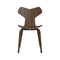 Grand Prix Wood Dining Chair  option Walnut