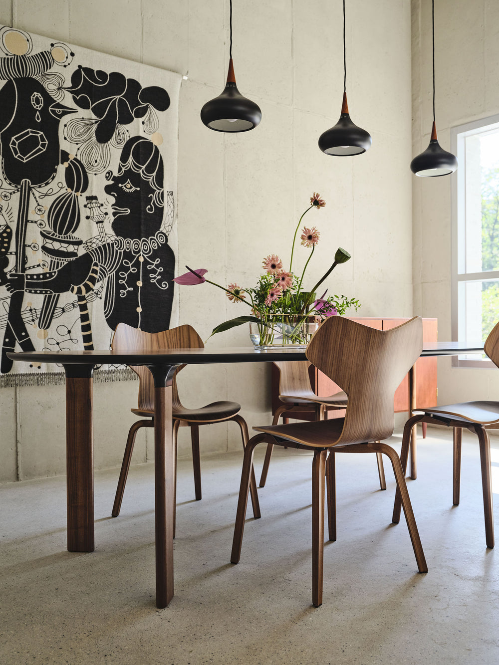 Grand Prix Wood Dining Chair