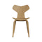 Grand Prix Wood Dining Chair  option Oak
