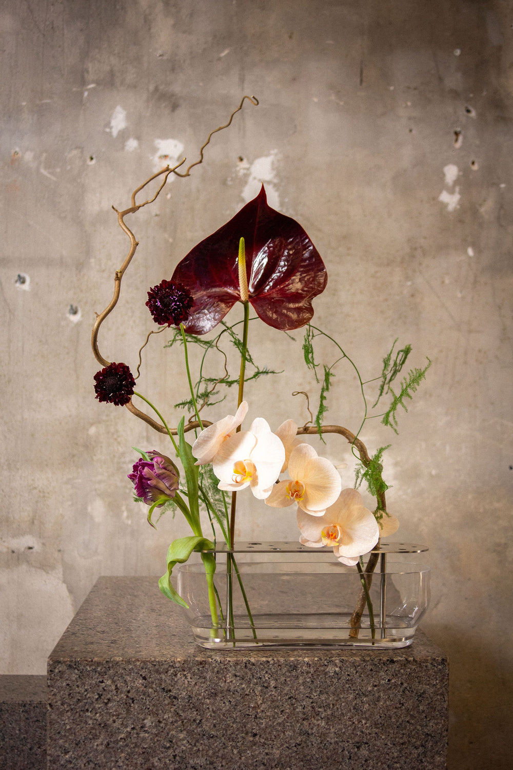 Ikebana Long Vase