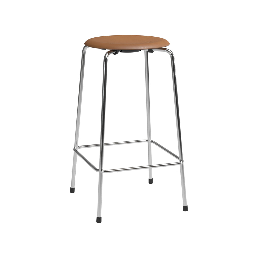 High Dot Upholstered Stool