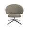 Let Swivel Lounge Chair  option Polished Steel Aluminum