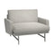 Lissoni Lounge Chair  option Clay 012