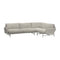 Lissoni 4 Seater Sectional Sofa  option Right