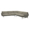 Lissoni 5 Seater Sectional Sofa  option Moss 015