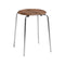 Low Dot Stool  option Walnut Veneer