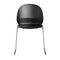 N02 Recycle Stacking Chair  option Black
