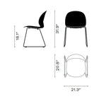 N02 Recycle Stacking Chair