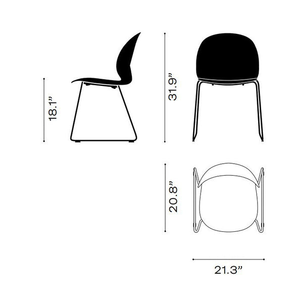 N02 Recycle Stacking Chair