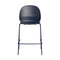N02 Recycle Stacking Bar and Counter Stool  option Dark Blue / Dark Blue
