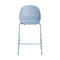 N02 Recycle Stacking Bar and Counter Stool  option Light Blue / Light Blue