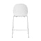 N02 Recycle Stacking Bar and Counter Stool  option Off White / Off White
